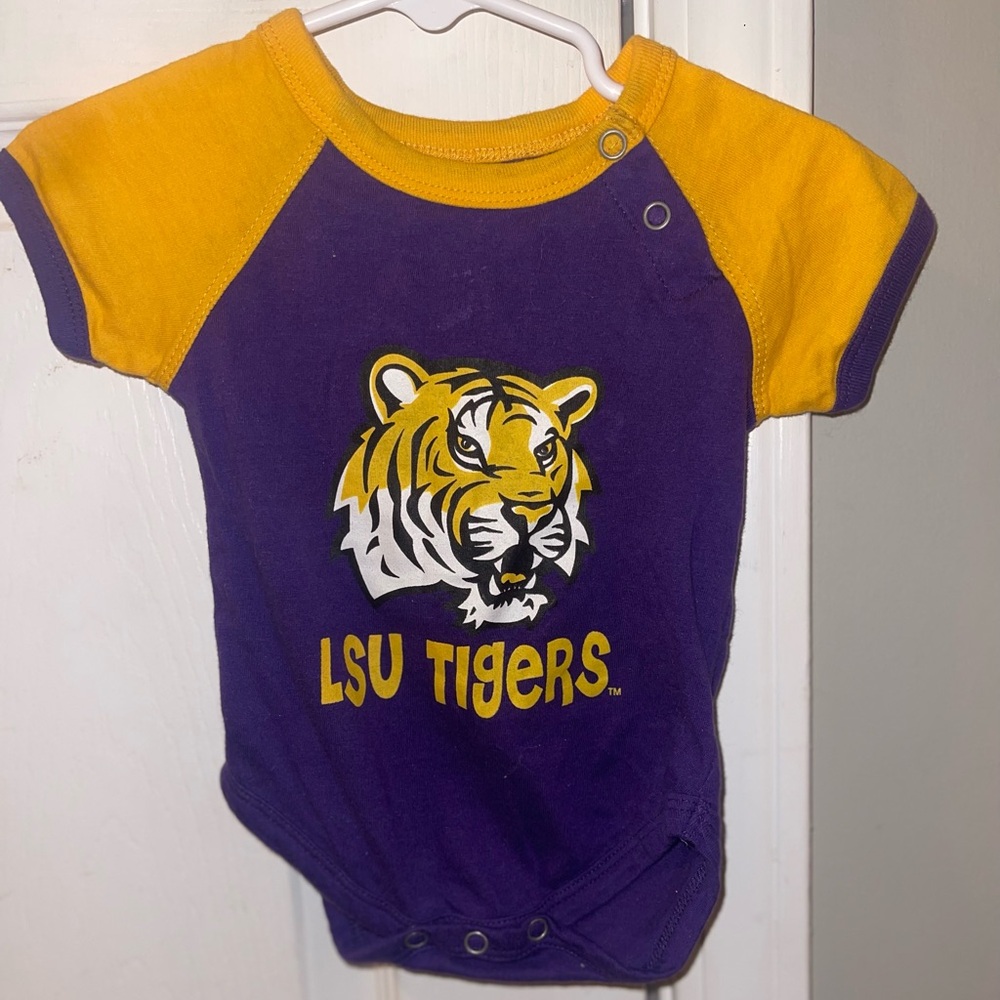 LSU Tigers Baby Onesie